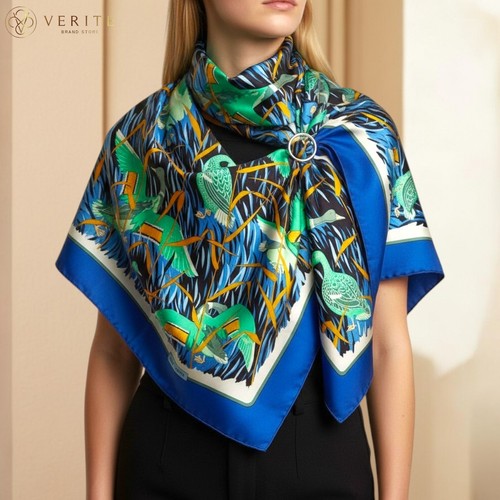 Rare vintage foulard - vintage, soie