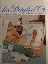 MAGAZINE REVUE, LES DOIGTS D'OR N° 43, PATRONS, MODÈLES