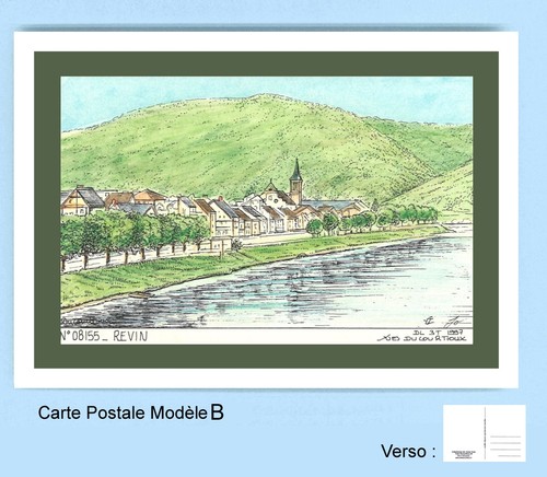 08155 carte postale - cp, b