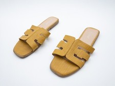 C.H.CREATION Sandale Pour Femme Jaune Taille 41 EU Art 16947-20