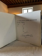 Le Cinéma Selon Hitchcock - Tuffaut dédicace Autographe Hitchcock et Truffaut