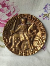 COUPELLE MASSIVE EN BRONZE