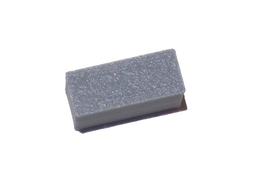 Bouton gris rectangulaire - bouton,