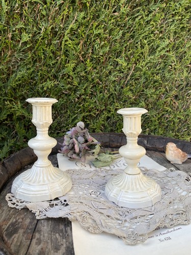 Ancienne paire bougeoir - ancienne,