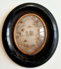 ANCIEN RELIQUAIRE DE DEUIL