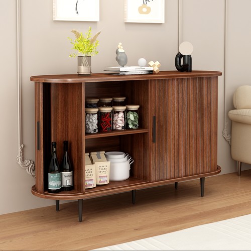 Fluted buffet sideboard - fluted,