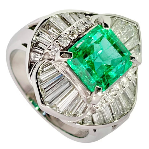 Bague alliance platine - bague, en