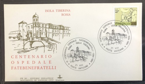 Fdc vatican pope john - vatican,,