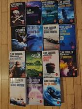 Lot de 15 livres Clive Cussler