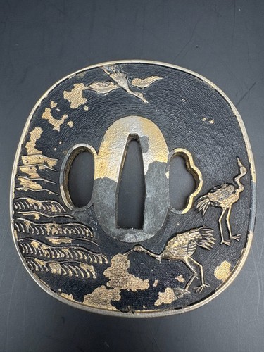 Ancienne grue japonaise fer - grue,