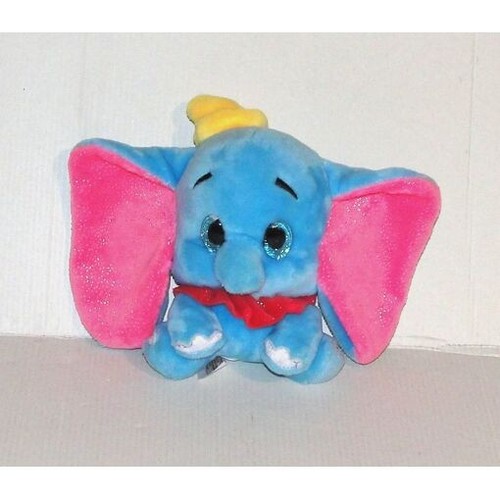 Doudou dumbo baby - dumbo, bleu