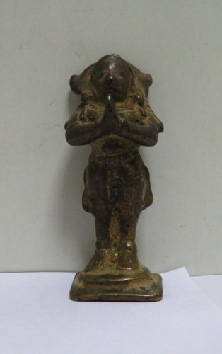 Ancien bronze inde hanuman - bronze,