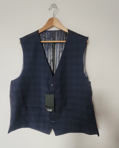 Beau gilet bleu - gilet, neuf