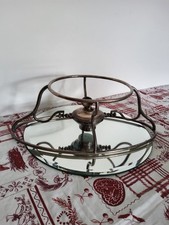 Ancien Chauffe-plat En Métal