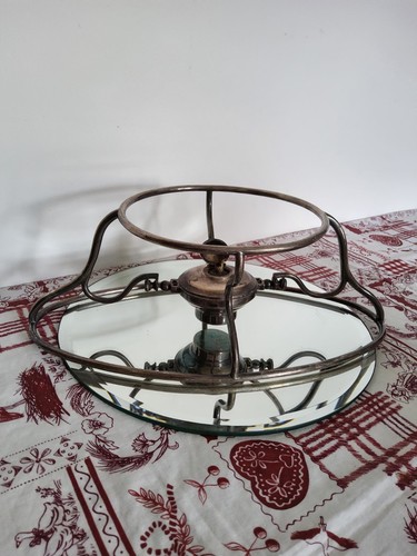 Ancien chauffe plat métal - en,