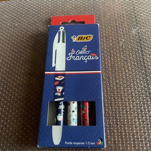 Boîte lot stylos bic 4 - lot,