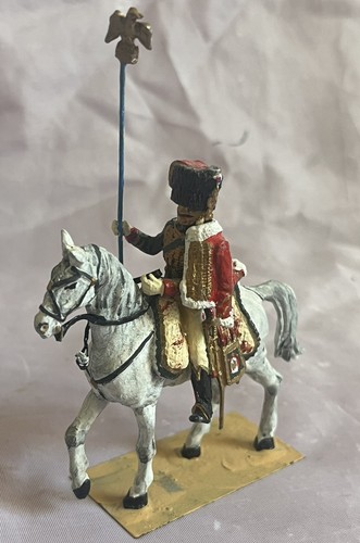 Figurine plomb 54mm cavalier - plomb,