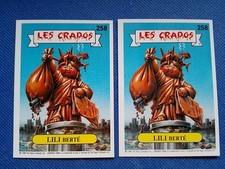 Les Crados série 2/ 2 Cartes