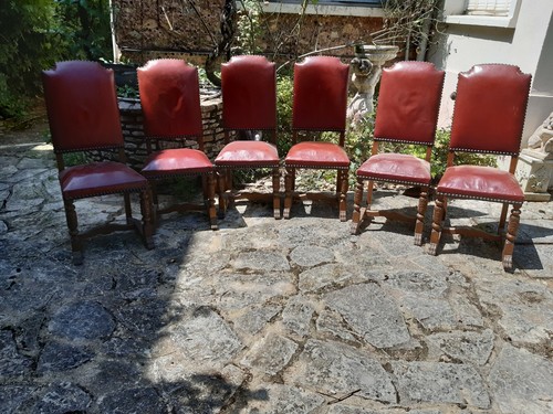 Lot chaises anciennes - lot,