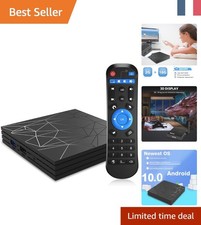 Box TV Android 10.0 6K avec
