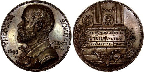 Austria medal 1893 numismatist - austria,