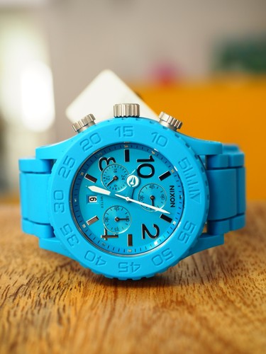 Nixon rubber chrono - rubber,