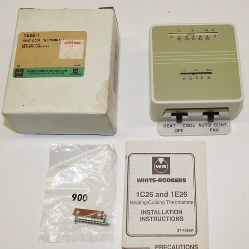 White rogers emerson 1e26 - white, 1e26-1