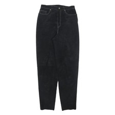 Pantalon en Cuir Noir MODE