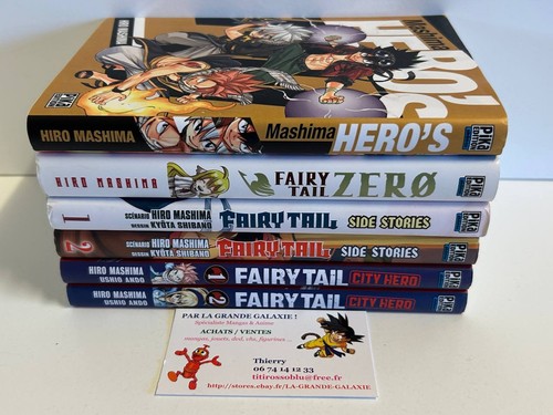 Lot manga univers fairy tail - manga, x
