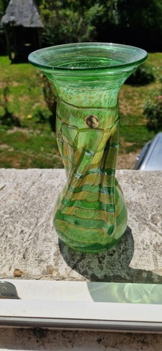 Vase boheme verre - en, a