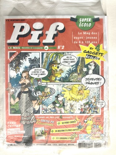 Pif gadget de 2021 - n°, 2