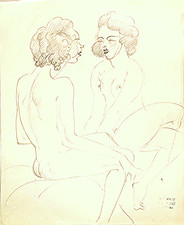G.H.TRIBOUT   dessin original