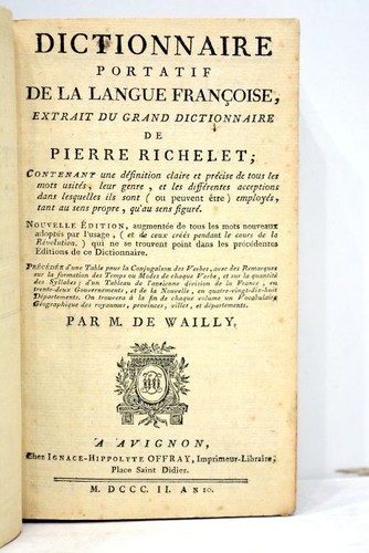 Livre ancien wailly - ancien,