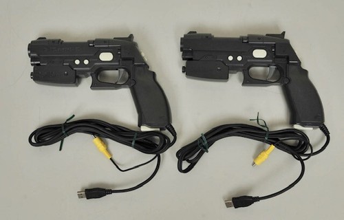 Manettes ps2 guncon 2gun - guncon, 2/2gun