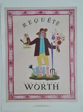 Les parfums Worth 1983 Affiche