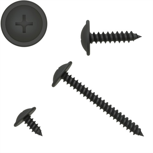 Vis acier avec tête plate - acier,
