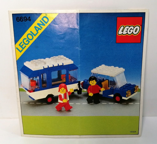 Notice lego legoland 6694 car - 6694,