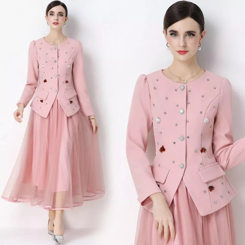 Completo élégant veste bijou - Élégant,