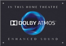 PLAQUE HOME CINEMA DECORATIVE