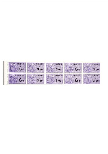 Bloc timbres fiscaux - bloc,