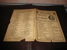 PARTITION INVOCATION DE FAUST