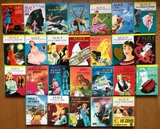 LOT 26 LIVRES ALICE Caroline QUINE BIBLIOTHEQUE VERTE