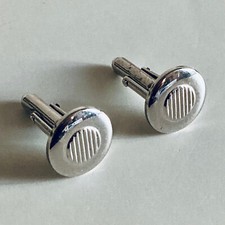 Boutons manchette argent massif Sterling Silver Cufflinks Manschettenknöpfe