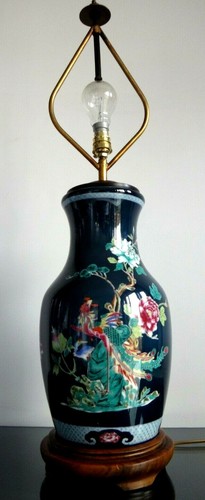 Grand vase balustre - , lampe