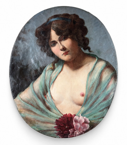 Tableau portrait ancien - portrait,