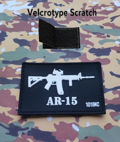 Patch carabine - carabine, 3d