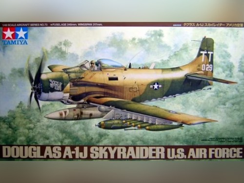 Tamiya douglas skyraider - tamiya, a-1j
