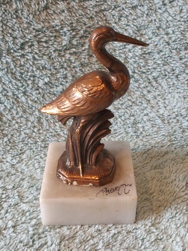 Ancienne cigogne régule socle - ancienne,