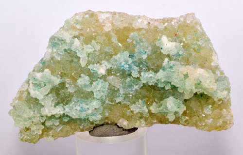 3cms atacamite calcite druzy - 7.3cms,