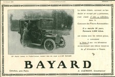 Publicité ancienne automobile